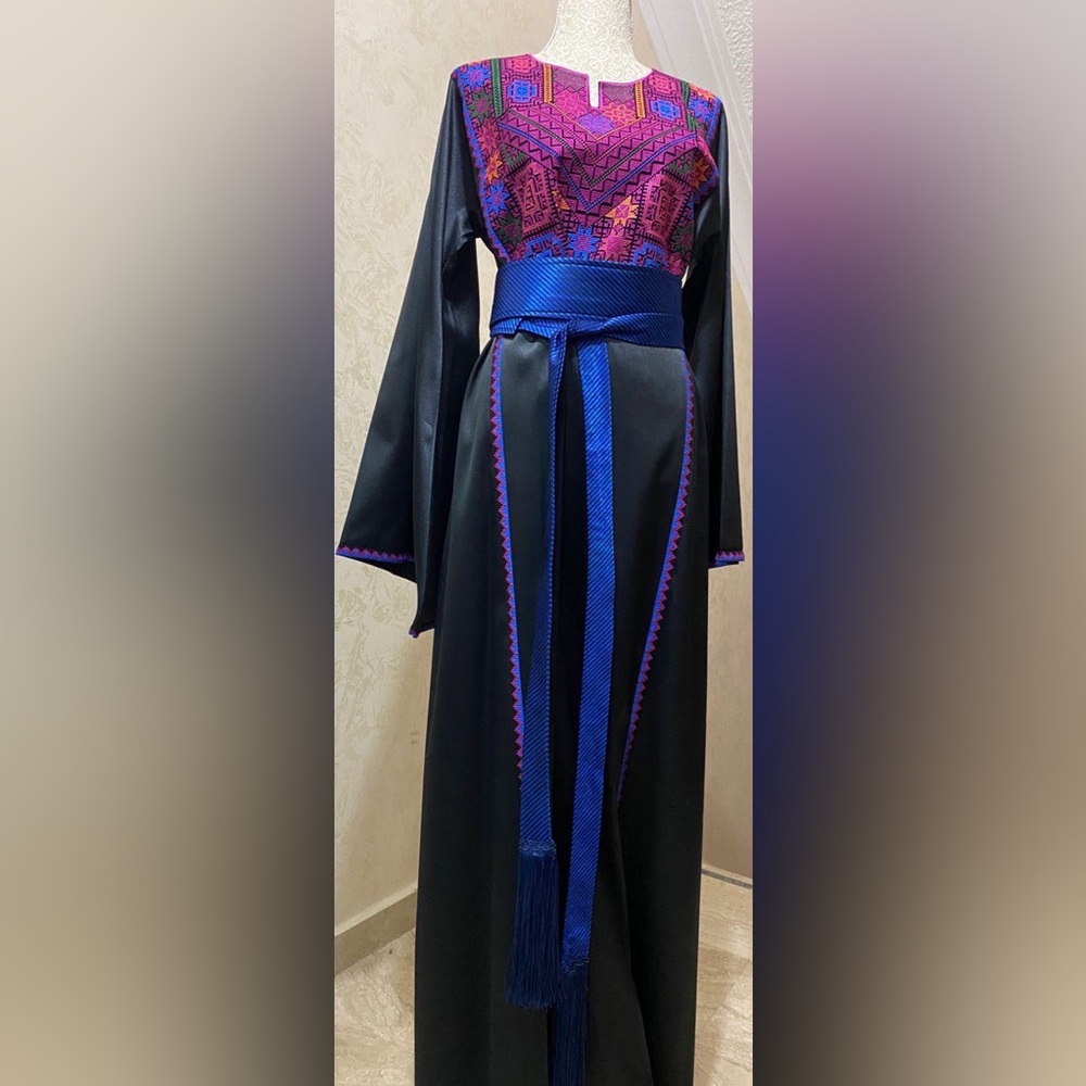 Palestinian embroidered thobe